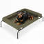Elevated Dog Bed with Removable Cooling Cushion-801308710-801308711