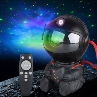 Astronaut Star Projector, Star Projector Galaxy Light for Kids，8 Modes Remote and 270° Adjustable Led Lights for Bedroom, Girls Room Decoration, Home Theater, Ceiling, Timer(Original White)