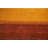 One-of-a-Kind Runner 2'9" x 6'7" New Age Runner Wool Area Rug in Blue and Red