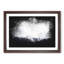 Eagle Flying Over Colca Canyon Paint Splash - Framed Print-56915689-56915692
