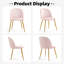Chaise d'appoint empilable en velours-475249283