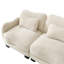 Canapé en forme de U en chenille avec 2 repose-pieds mobile, canapé modulaire surdimensionné à 4 places modulaire avec coussins de taille exquise, facile à assembler-1418999884-1418999890