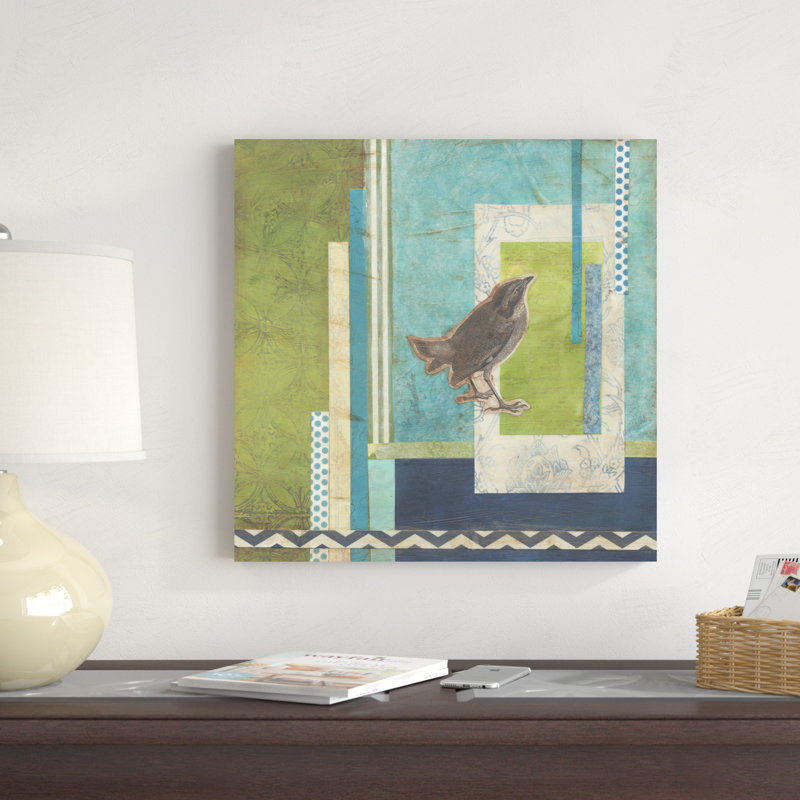 Avian Scrapbook II, H 20 po x l 20 po x P 1,25 po