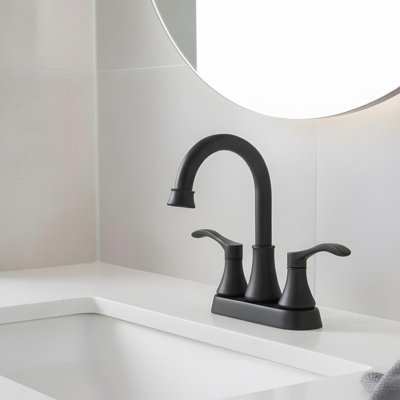 Modern Bathroom Sink Faucet with 2 Handles