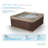 Inland® 5-6 Person 24-Jet Lounger Plug and Play Hot Tub Spa with Digital Control and LED Lighting-99132413