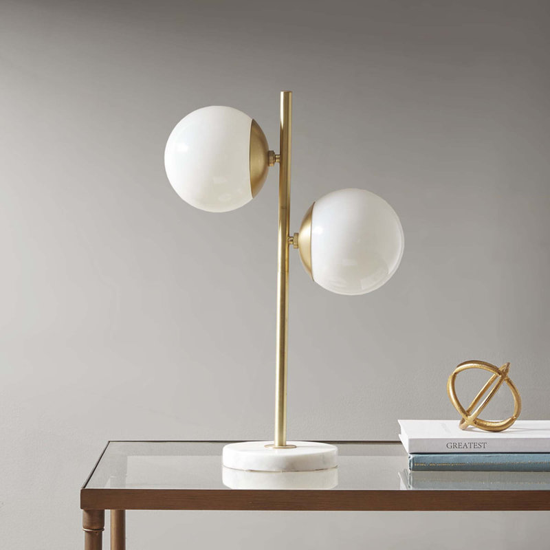Lampe de table en marbre