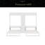 Lits simples escamotables doubles avec armoires et tablettes-1215821642