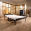 Jay-Be® Grand Folding Guest Bed with e-Pocket Tufted Sprung Mattress, 360° Castors, Headboard & Footboard-138003567-138003569