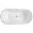 67" x 32" Freestanding Soaking Acrylic Bathtub-87245049