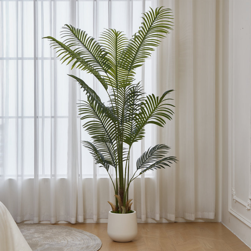 182.9cm Faux Palm Tree in Vase