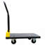 Chariot pliable à poussoir avec plateforme, 880 lb Capacité de poids, 2 roues de frein pivotantes-126007640