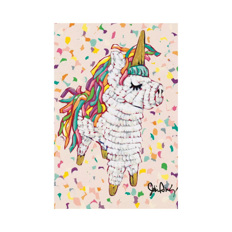 Queen Pinata 1 Piece Painting on Canvas, 45.72cm H x 30.48cm W x 1.9cm D, Wrapped Canvas