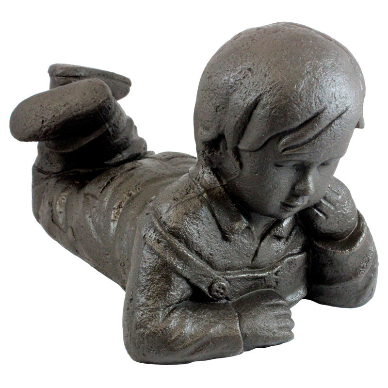 Statue Hilarion Desmond Day Dreaming Boy, Bronze
