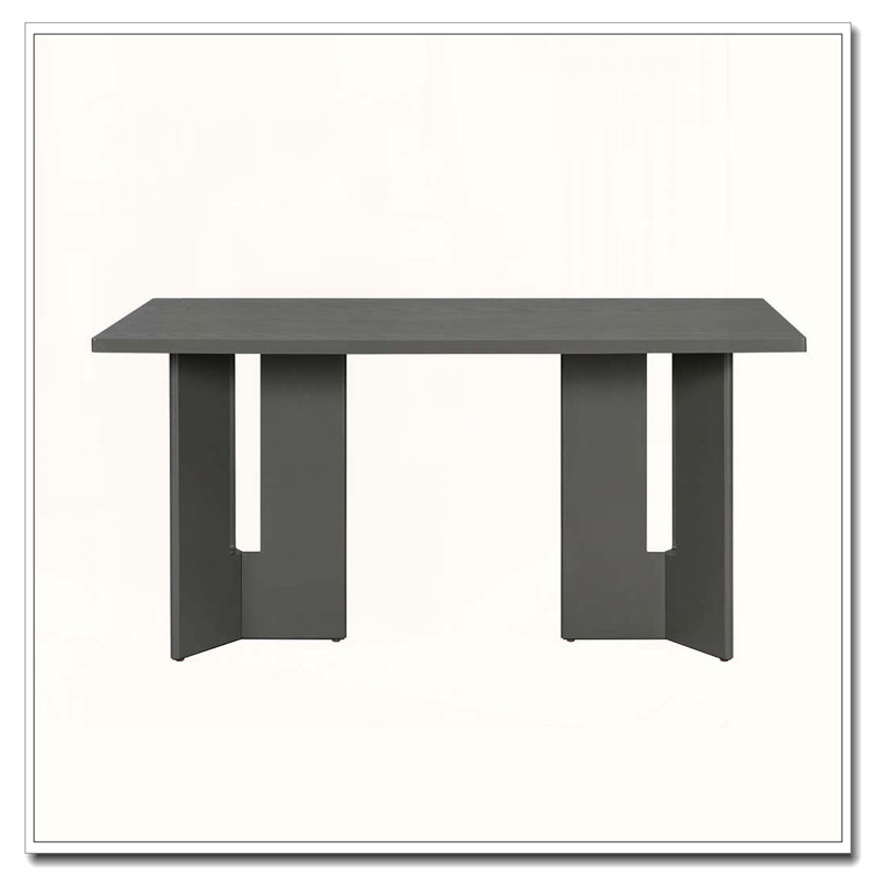 Table de salle à manger Farmhouse, Gris