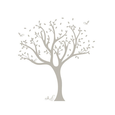 Décalcomanie murale arbre tweet