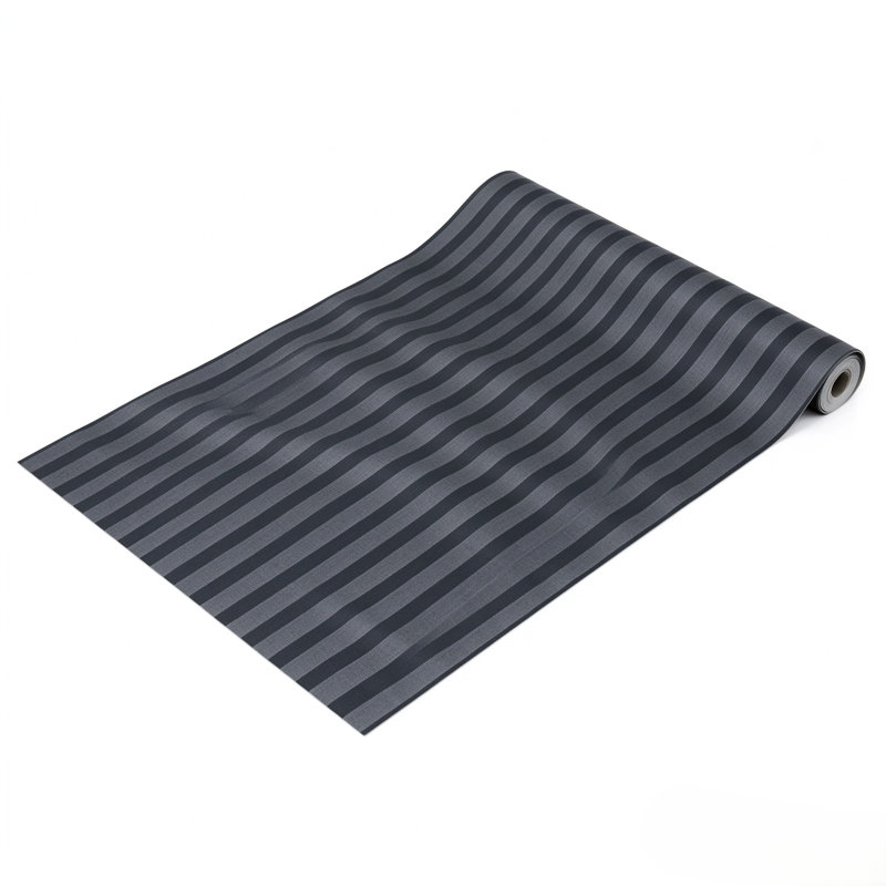 Scandinavian‑Inspired Striped PVC Wallpaper