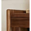 Petite armoire d'appoint en verre de style rétro