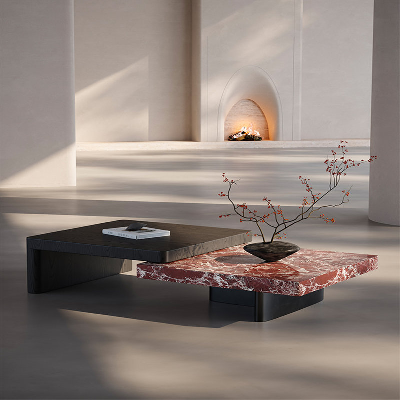 Table basse à rallonge Italian Minimalist