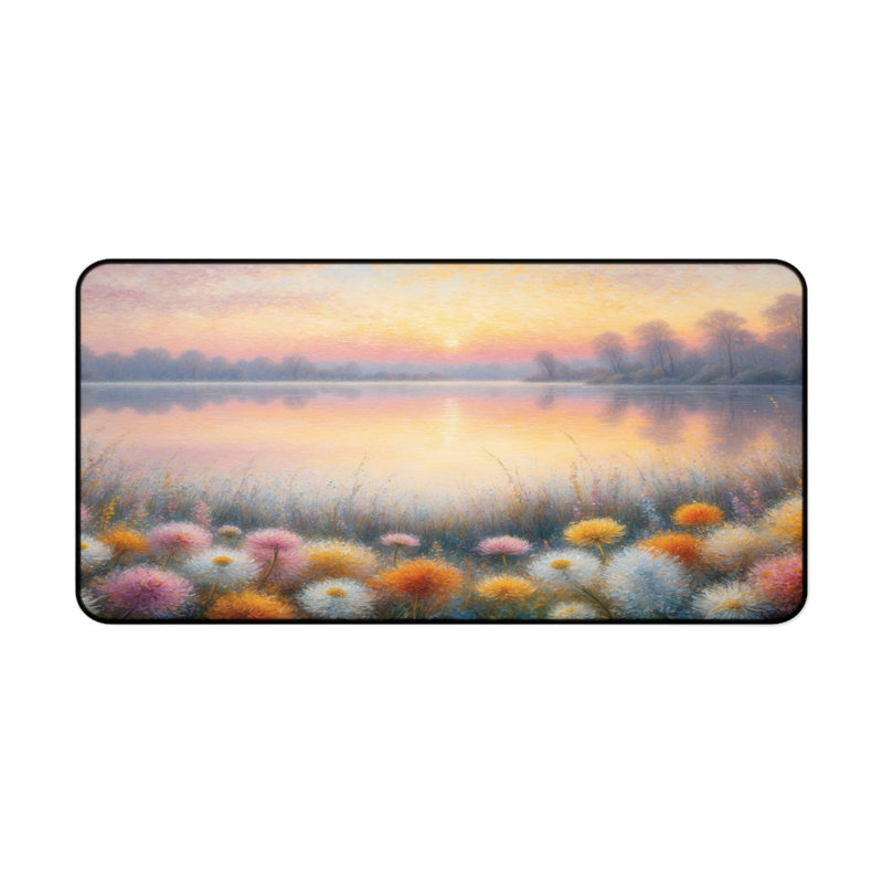 Polyester Desk Pad, 23.6x13.8