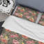 Ensemble de housse de couette en microfibre jaune / or / rose-35228704
