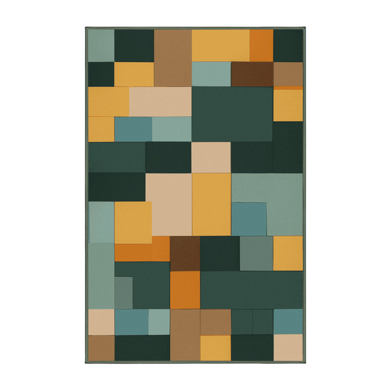 Tapis Terraformed Blocks, Rectangulaire 2 pi x 3 pi