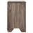 Washed Taupe 2 - Drawer Nightstand, Classic Rectangular Shape, Frame, Dual Drawers For Organized Storage, 27 Inches Tall Bedroom Furniture Style, Build, Ideal Use, And 23.5 Wide