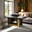 Ensemble de 2 tables basses Modern Light Luxury Luxury-2010828773