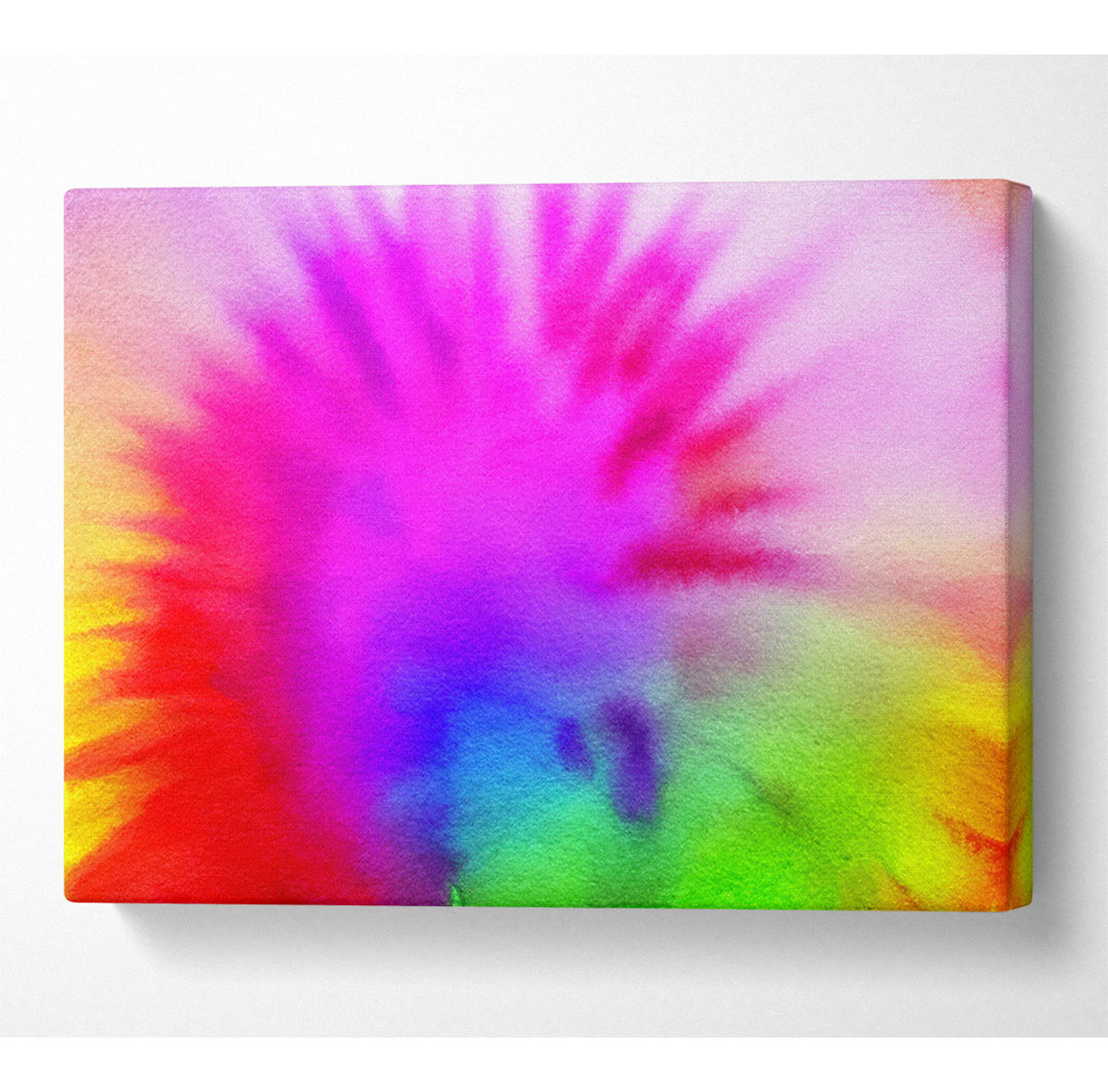 Tie Dye - Kunstdrucke auf Leinwand - Wrapped Canvas