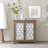 Solid Wood Transitional Storage Cabinet