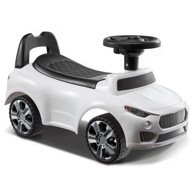 Ride On Push Car For Toddlers, Ages 1-3, Ride Racer, Sit To Stand Toddler Ride On Toy, Classic Kids Ride On Car With Music Steering Wheel & Under Seat Storage, Ride On Toy For Boys Girls