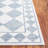Wharton Ebony Hand Tufted Performance Geometric Rug-1566135806