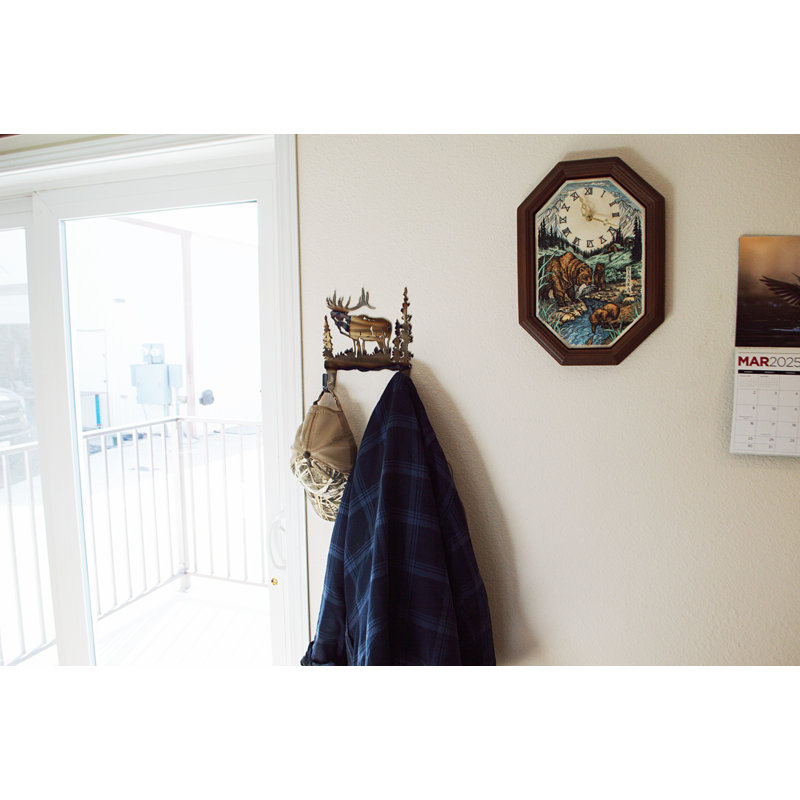 ELK SIDE VIEW TOWEL HOOK