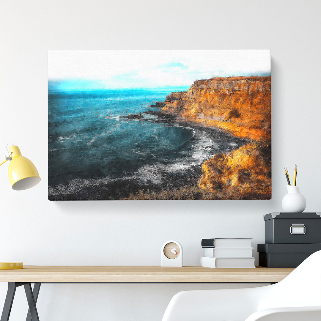 Giants Causeway Northern Ireland - Wrapped Canvas