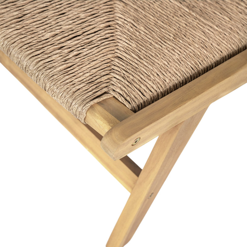 Chaises longues Bhaktivinod, Teck clair