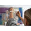 Wall Mounted bulletin board print wall art notice boards for office corkboard Marble abstraction