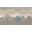 Papier peint Misty Landscape Minimal Trees-1616196266-1616196247