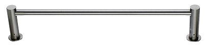 Hopewell Bath Single 25 1/2" Wall Mounted  Towel Bar, Brushed Satin Nickel