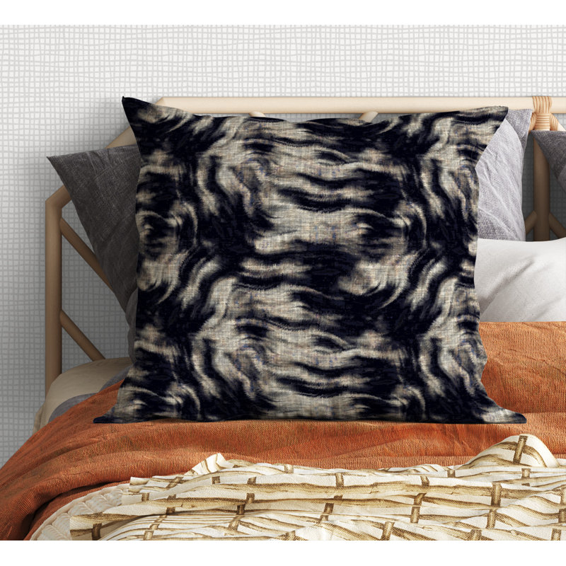 Abstract Throw Pillow, 16" x 16"