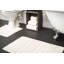 Mirianna Linear Ribbed Two Piece Bath Mat Set-20107117