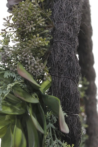 30" Artificial Succulent Wreath