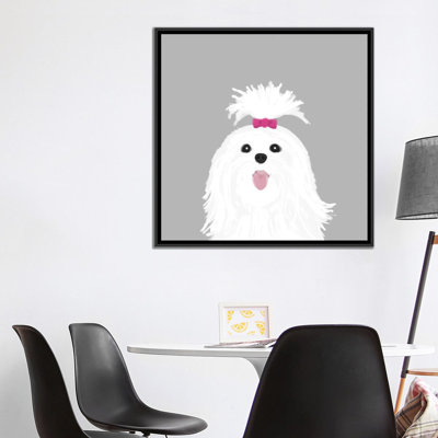 Shih Tzu, impression sur toile tendue