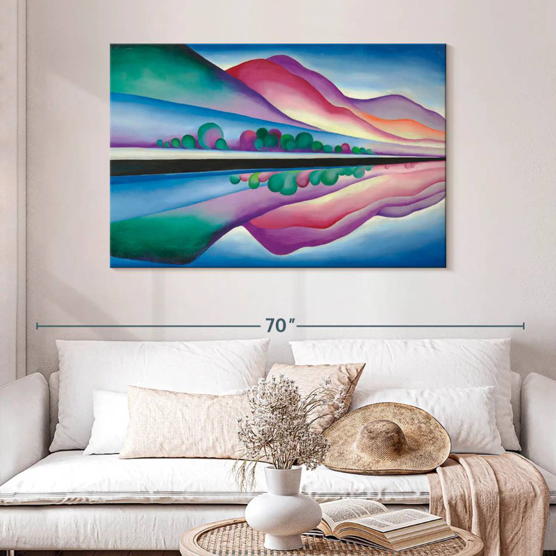 Avery Lake George Reflection 1921-22, 32" H x 48" W