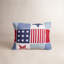 Ensemble de courtepointe patriotique en coton Dandelion Donna-116560118