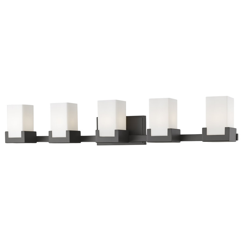 Bado 5 - Light Dimmable LED Vanity Light, Bronze