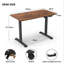 Alvana Adjustable Metal Base Standing Desk-94853530-87826330-87826328
