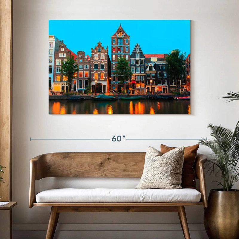 Sirci Dusky Amsterdam House, H 32 po x l 48 po