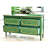 Vintage Green Accent Chest with 4 Drawers