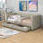 Berla Twin Size 2 Drawers Upholstered Daybed-2103972323