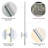 Kylese Wall Sconces Linear Simple Style Vanity Lighting Bathroom Bar Hardwired-1073748927-1073748926