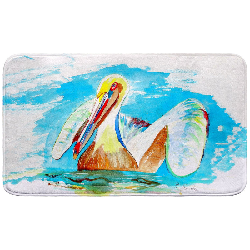 Tapis de bain Pelican, Simple - L 18 po x l 30 po